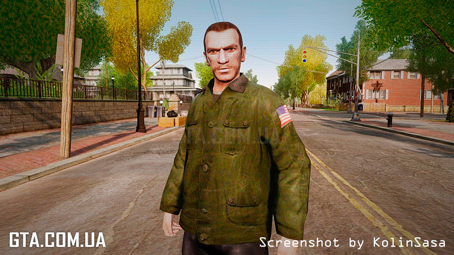 Сербская военная куртка скачать для Gta 4